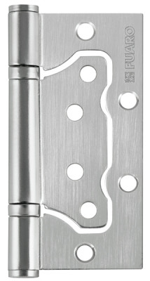 Петля Fuaro (Фуаро) универсальная без врезки IN4500W-BL SC (500-2BB/BL 100x2,5) матовый хром БЛИСТЕР