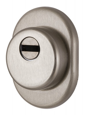 Броненакладка Armadillo (Армадилло) на ЦМ (от вырывания, 25 мм) ET/ATC-Protector 1-25SN-3 Матовый никель box