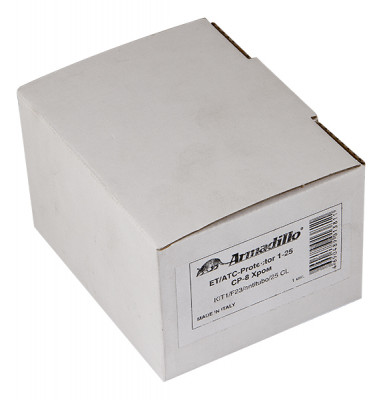 Броненакладка Armadillo (Армадилло) на ЦМ (от вырывания, 25 мм) ET/ATC-Protector 1-25SN-3 Матовый никель box