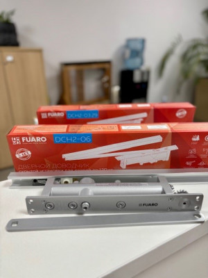 Доводчик дверной Fuaro (Фуаро) скрытой установки DCH2-06 (25-120 кг) AL до 120 кг (алюминий)