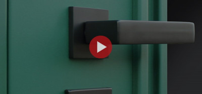 Стальная дверь "Олимп" с окном и английской решеткой (терморазрыв 3к)