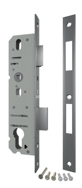 Корпус Fuaro (Фуаро) узкопрофильного замка с защелкой PROF4924-30/92 CP хром