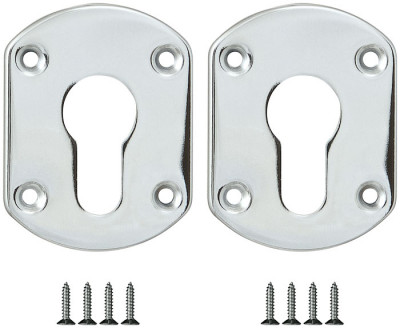 Накладка Fuaro (Фуаро) на цилиндр ESC.C+C/OV.set (ESC031) CP хром (2шт.)