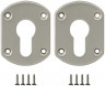 Накладка Fuaro (Фуаро) на цилиндр ESC.C+C/OV.set (ESC031) SN мат.никель (2шт.)