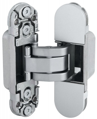 E30200.03.34 AGB (АГБ) (мат. хром) петля ECLIPSE 2.0 (4 накладки в комплекте)