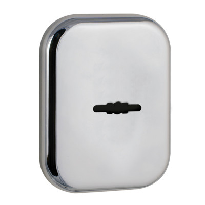 Накладка Fuaro (Фуаро) на сувальдный замок ESC.S.XL/K.486 CP (SC 486-S SQ XL) со шторкой хром (1шт.)