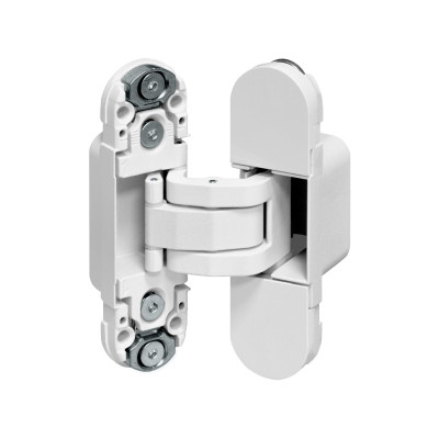 E30200.03.91.567 (белый) петля AGB (АГБ) ECLIPSE 2.0 (4 накладки в комплекте) блистер