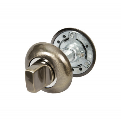 Ручка поворотная Ajax (Аякс) с фиксацией ключом BK6.FIX.JR AB-7 бронза