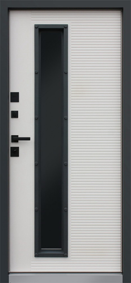 Стальная дверь "Trento" с окном (терморазрыв 3к)