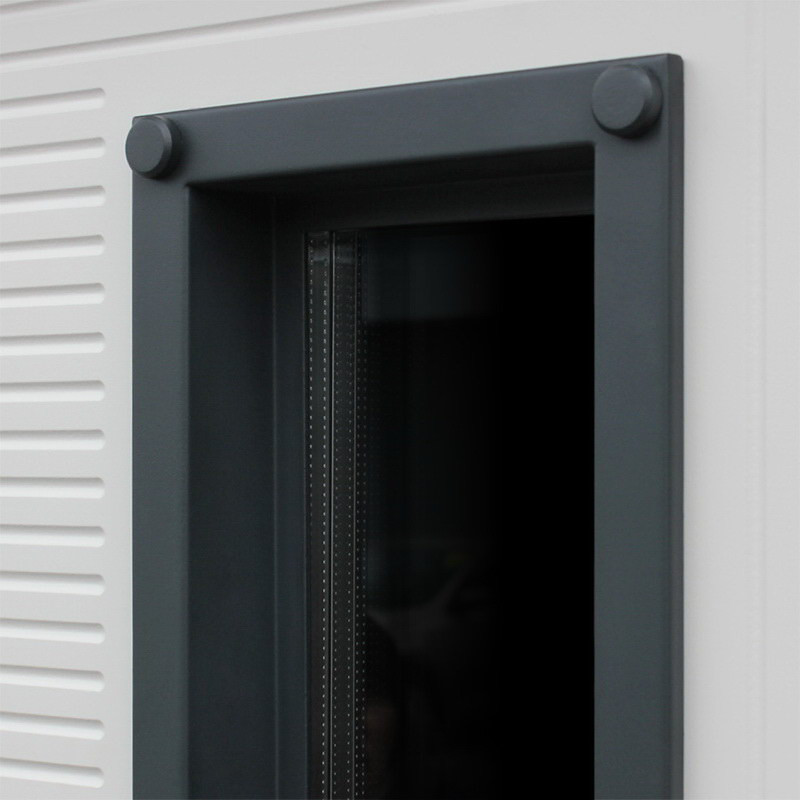 Стальная дверь "Trento" с окном (терморазрыв 3к)