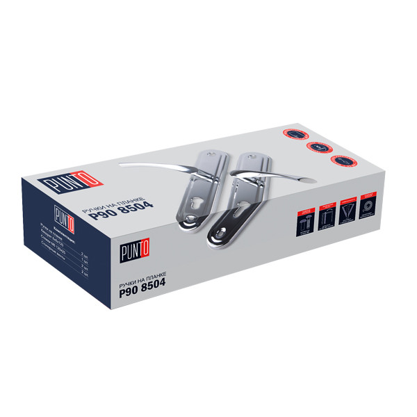 Ручка Punto (Пунто) на планке HANDLE90.CRONA.18-85 (P90 8518 CRONA) AB бронза