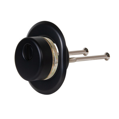 Броненакладка Fuaro (Фуаро) DEF.CRE/OV.9726 (DEF 9726) M6x90 врезная с чашкой без ответной части BL-24 черный