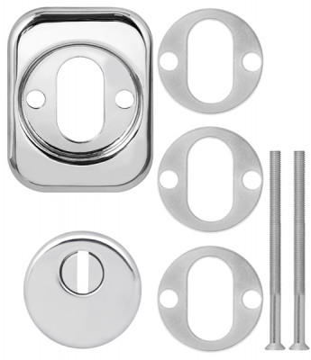 Броненакладка Fuaro (Фуаро) DEF.XL/K-EXT.4286 (DEF 4286 SQ XL) CP-8 хром