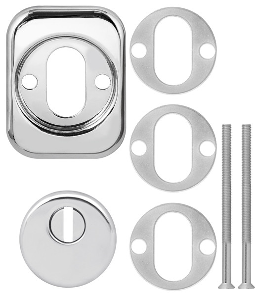 Броненакладка Fuaro (Фуаро) DEF.XL/K-EXT.4286 (DEF 4286 SQ XL) CP-8 хром