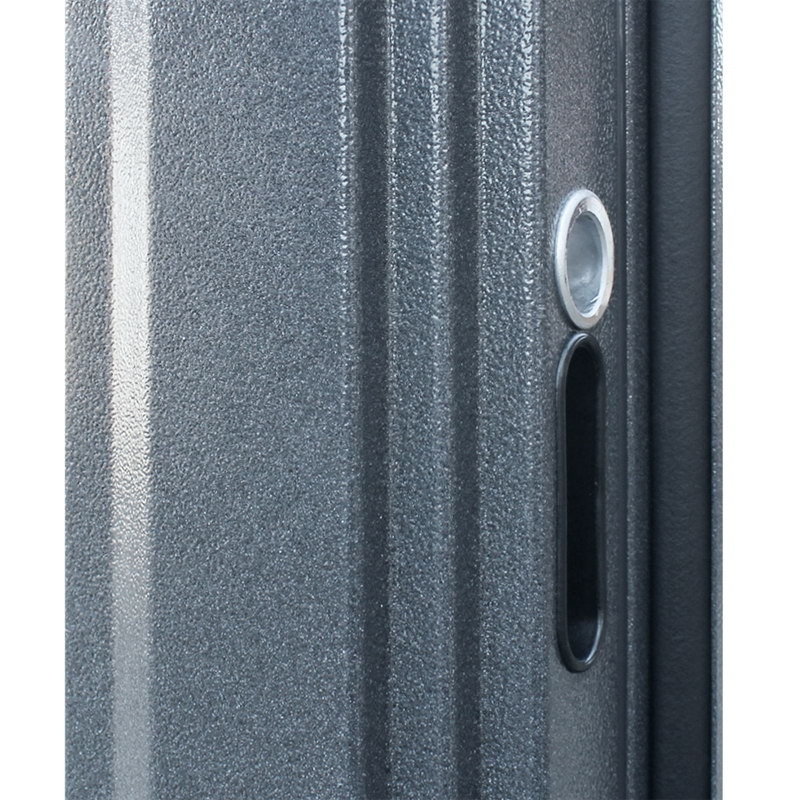 Стальная дверь "Арктика" с зеркалом (терморазрыв 3к)