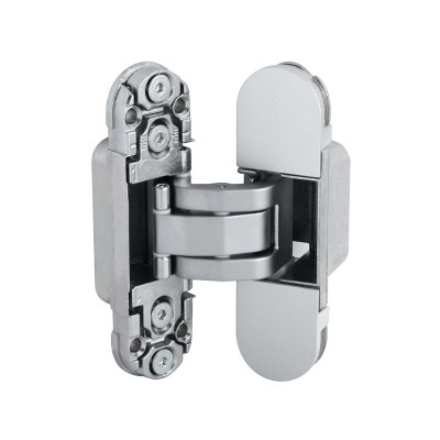 E30200.03.34.567 AGB (АГБ) (мат. хром) петля ECLIPSE 2.0 (4 накладки в комплекте) блистер