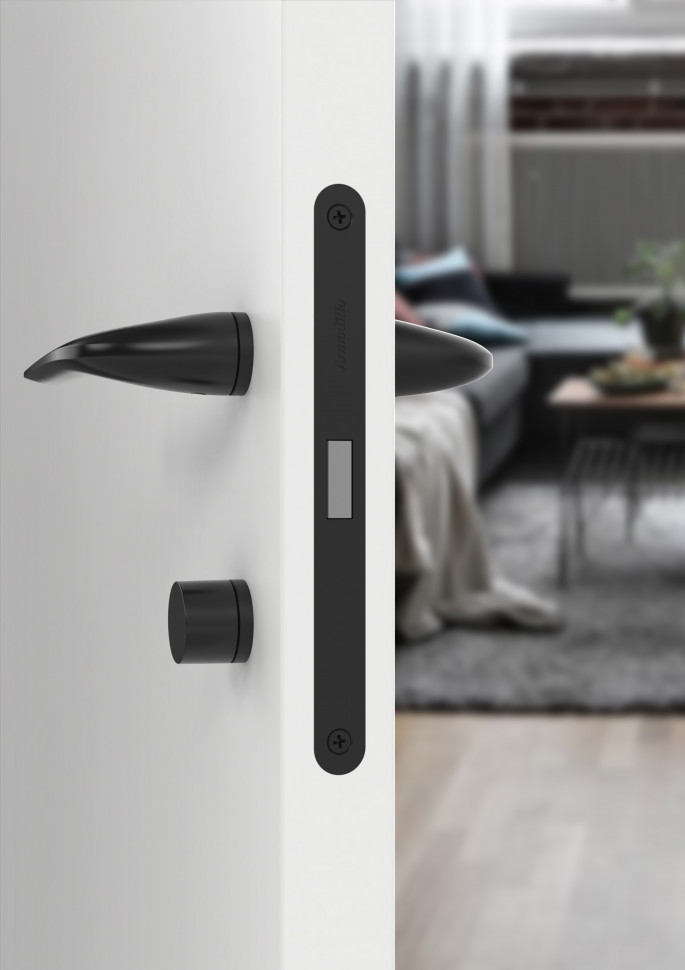 Ручка Armadillo (Армадилло) раздельная R.ART30.LACONY BL-26 черный