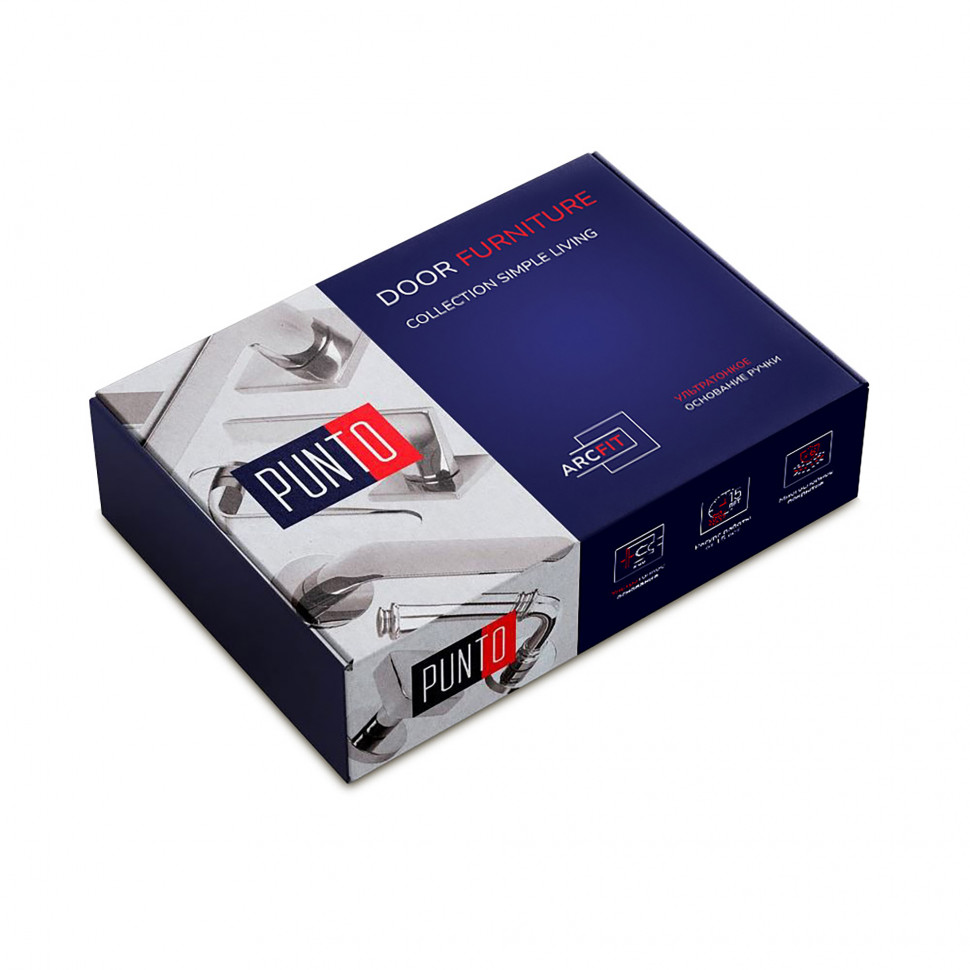 Ручка Punto (Пунто) раздельная K.ARC.Q52.EXTRA BL-24 черный