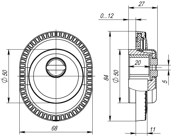 Броненакладка Armadillo (Армадилло) DEF.CL/OV.25 (ET/ATC-Protector 1CL-25) BB-17 коричневая бронза