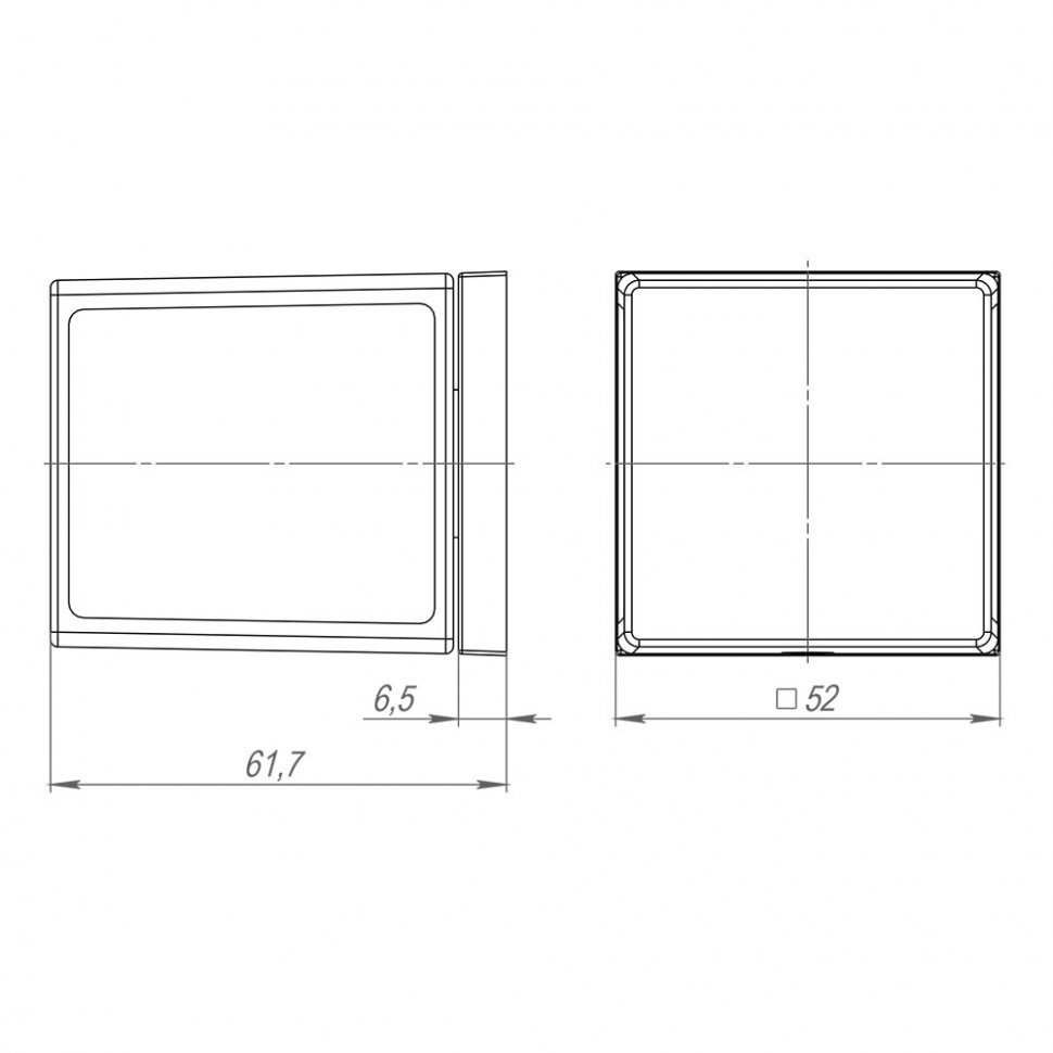 Ручка Armadillo (Армадилло) раздельная K.ART52.SYMMETRY BL-26 черный