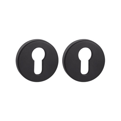 Накладка Punto (Пунто) под цилиндр LM/AN ET.R.H50.015 BL-24 черный