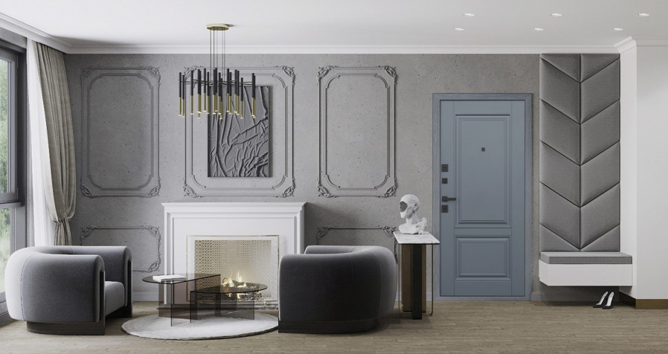 Стальная дверь "Гермес Неоклассика"