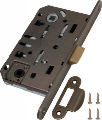 B01102.50.12.567 AGB (АГБ) Защелка врезная WC (антич. бронза) MEDIANA EV. (инд.упак+B01000.13)