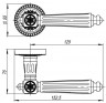 Ручка Armadillo (Армадилло) раздельная R.CL55.Matador (Matador CL4) OB-13 античная бронза