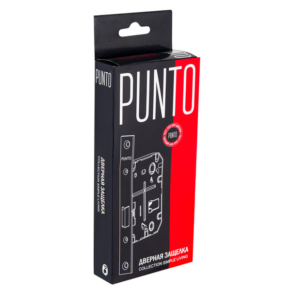 Защелка Punto (Пунто) врезная METL72-50 ( L72-50) ABG зеленая бронза