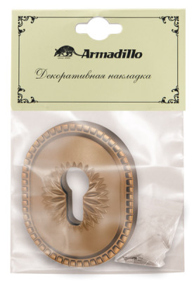 Накладка Armadillo (Армадилло) на цилиндр ESC.C.CL/OV (ET-DEC CL) BB-17 коричневая бронза