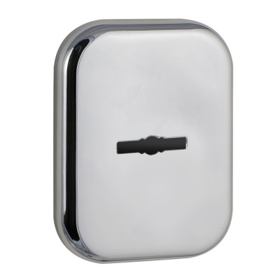 Накладка Fuaro (Фуаро) на сувальдный замок ESC.S-auto.TRD/K.486-S с автомат. шторками CP-8 хром (1шт.)