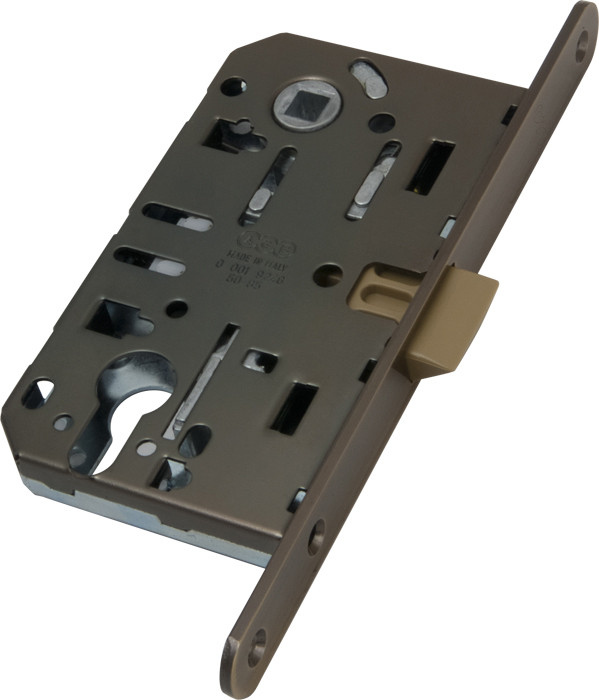 Корпус замка AGB (АГБ) под цил. MEDIANA EVOLUTION B01103.50.12.567 с отв. планкой B01000.13 (ант бронза)