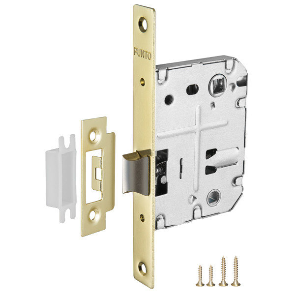 Защелка Punto (Пунто) врезная METL72-50 ( L72-50) GP золото