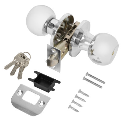 Ручка Punto (Пунто) защелка DK672/BL CP-ET (кл./фик.) хром