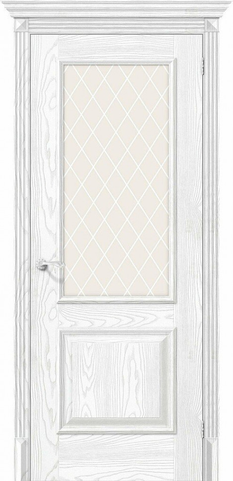 Классико-13 Silver Ash White Сrystal