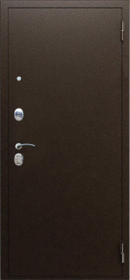 Стальная дверь "Комфорт" с зеркалом