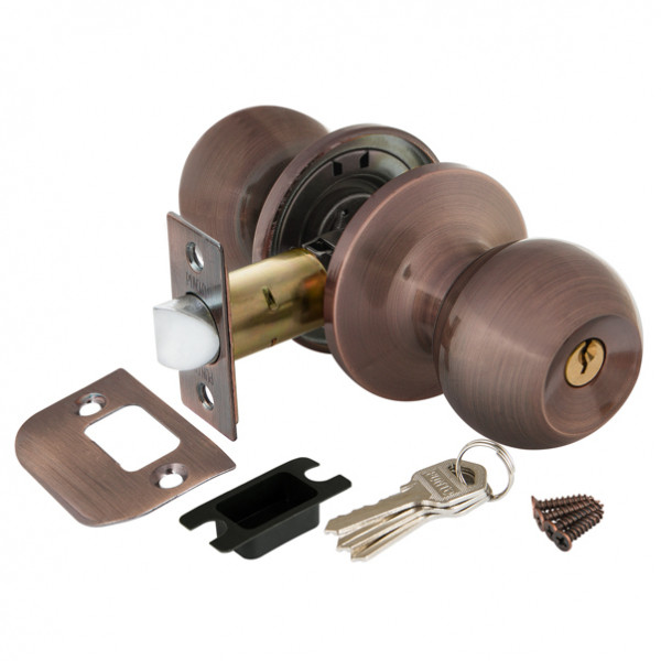 Ручка Punto (Пунто) защелка DK672 AC-ET (6072 AC-E) (кл./фик.) медь