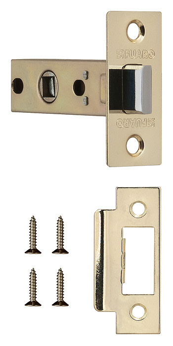 Защелка Fuaro (Фуаро) врезная METF12-45-25 (F12-45-25) GP латунь