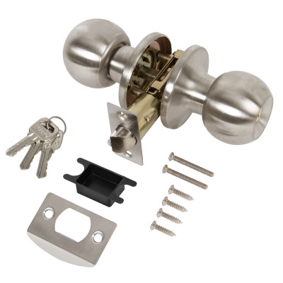 Ручка Punto (Пунто) защелка DK672/BL SN-ET (кл./фик.) мат.никель