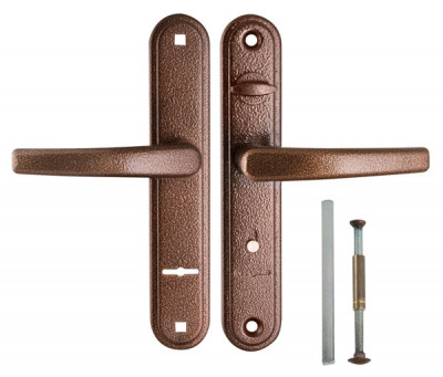 Ручка Guardian (Гардиан) дверная 4112 Вега (антик) /124:1:90(2474)/