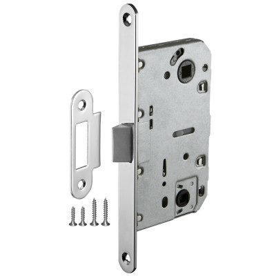 Защелка Ajax (Аякс) врезная PLASTLP96WC-50 CP хром