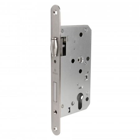 Замок Fuaro (Фуаро) врезной DD.INOX/C-55.72/R с роликовой защелкой