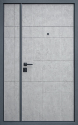 Стальная дверь «Байкал» (двустворчатая)
