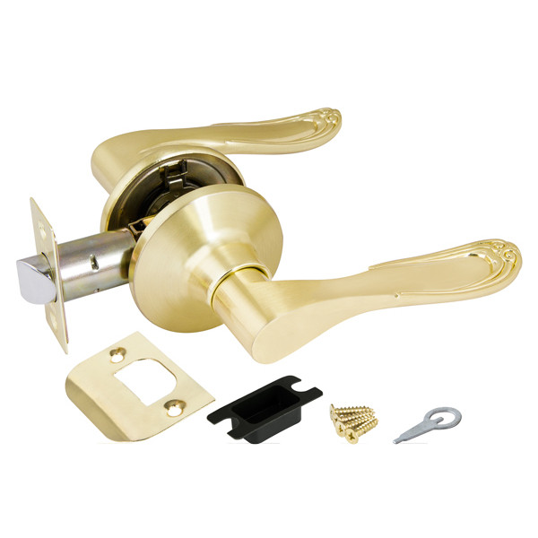 Ручка Punto (Пунто) защелка DK630 SB-PS (6030 SB-P) (без фик.) мат.золото