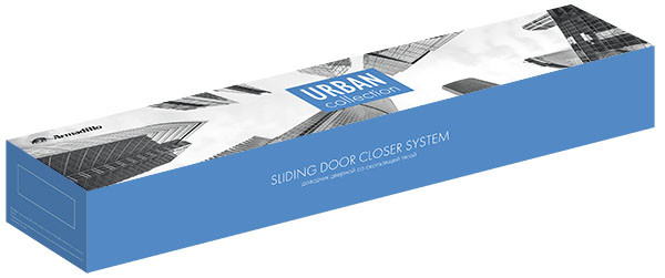 Доводчик Armadillo (Армадилло) дверной со скользящей тягой DCSLIDER85 (DCS-85) AL (алюминий)