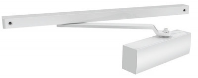 Доводчик Armadillo (Армадилло) дверной со скользящей тягой DCSLIDER85 (DCS-85) WH (белый)