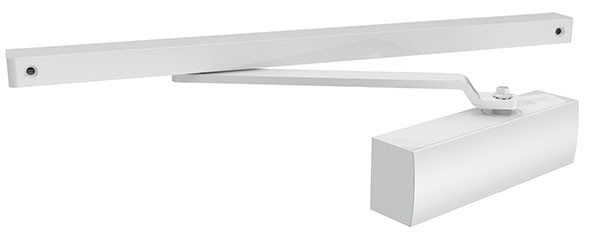 Доводчик Armadillo (Армадилло) дверной со скользящей тягой DCSLIDER85 (DCS-85) WH (белый)