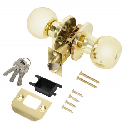 Ручка Punto (Пунто) защелка DK672/BL PB-ET (кл./фик.) золото