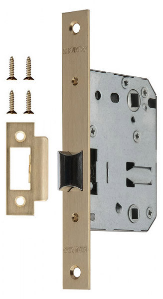 Защелка Fuaro (Фуаро) врезная METF72-50 (F72-50) SG мат.золото