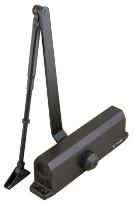 Доводчик Fuaro (Фуаро) дверной DC20-6W (DC-206W) BR до 160 кг (коричневый)